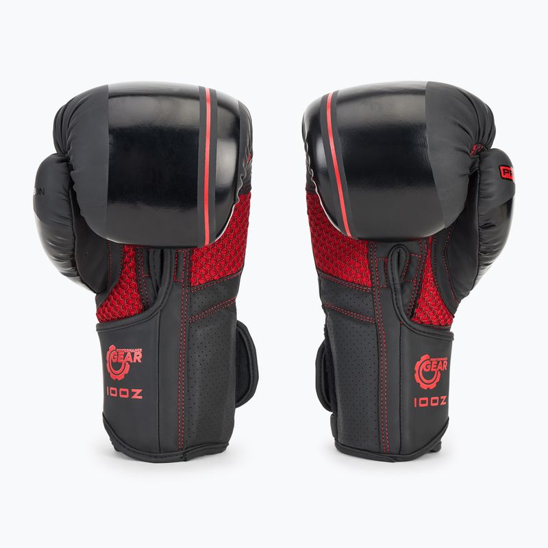 Boxerské rukavice DIVISION B-2 Pro Carbon black/red 3