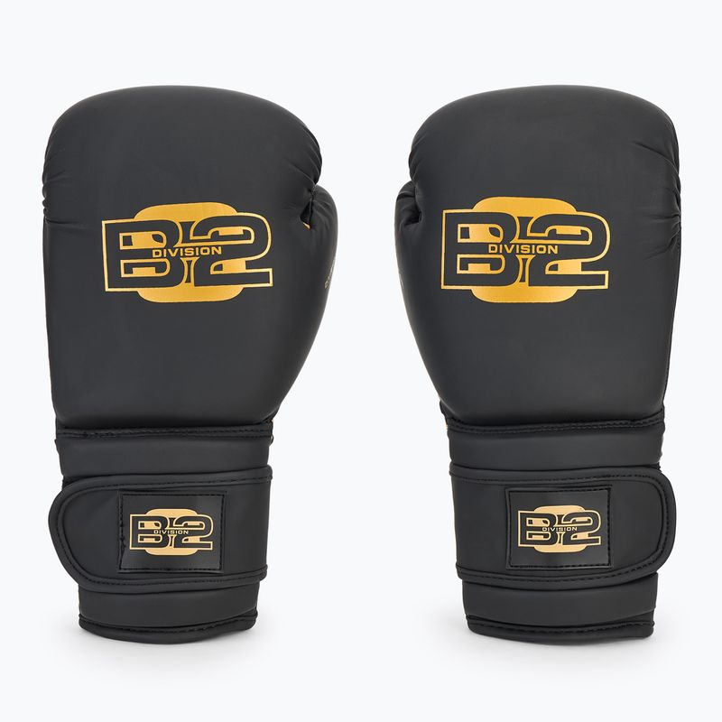 Boxerské rukavice DIVISION B-2 Pro Carbon black/gold 2