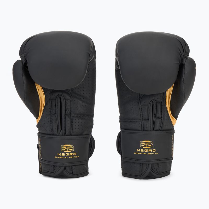 Boxerské rukavice DIVISION B-2 Pro Carbon black/gold 3