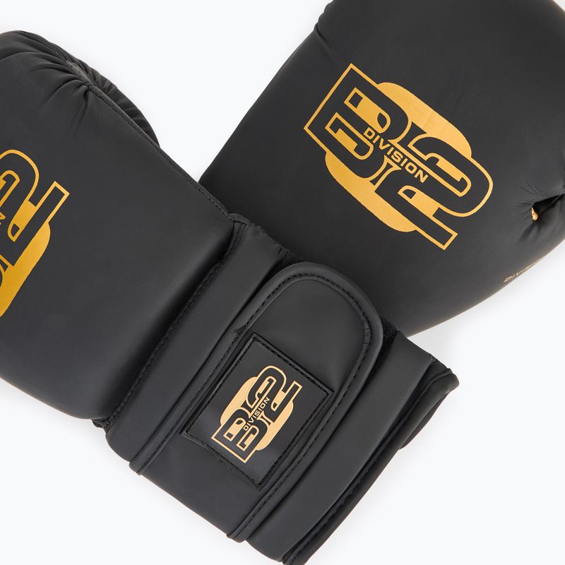 Boxerské rukavice DIVISION B-2 Pro Carbon black/gold 5