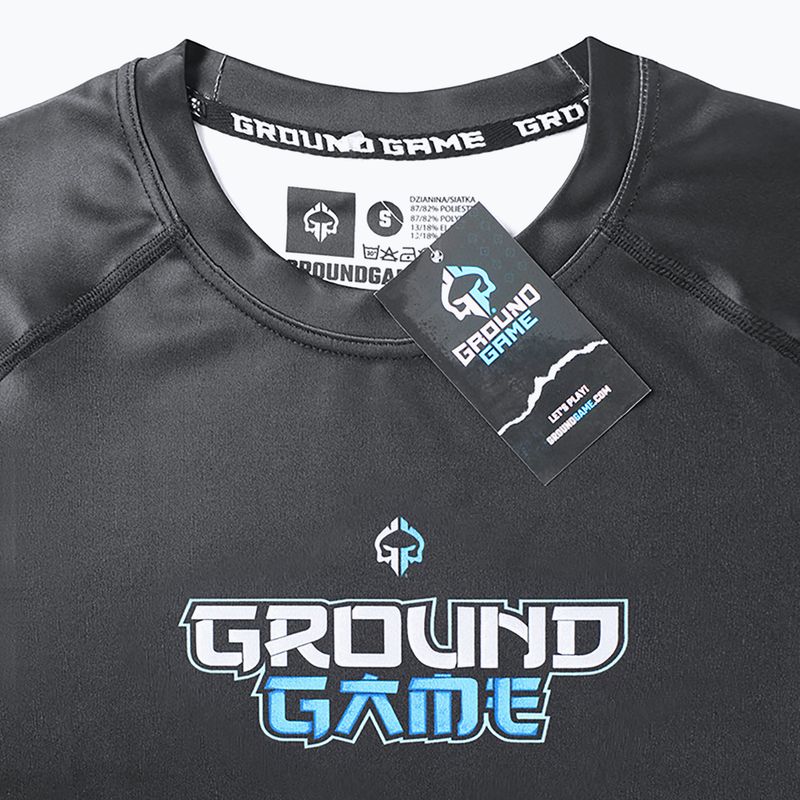 Pánsky chránič Ground Game Yokai 3.0 Rashguard black 22RASHYOK3SS 4