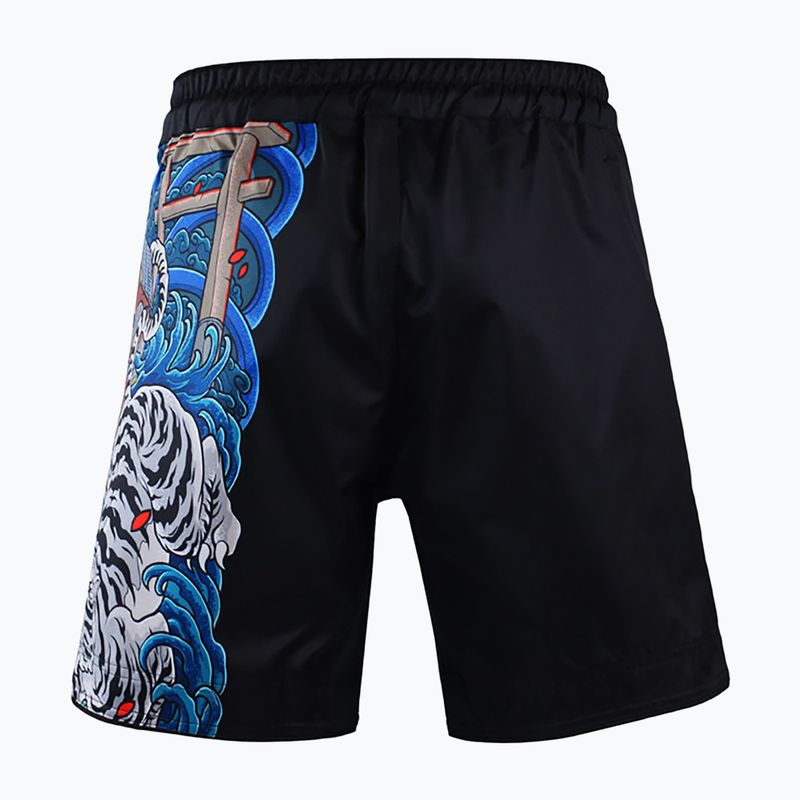 Ground Game MMA Yokai 3.0 pánske šortky MMA black 22SHORTSMMAYOK3 4