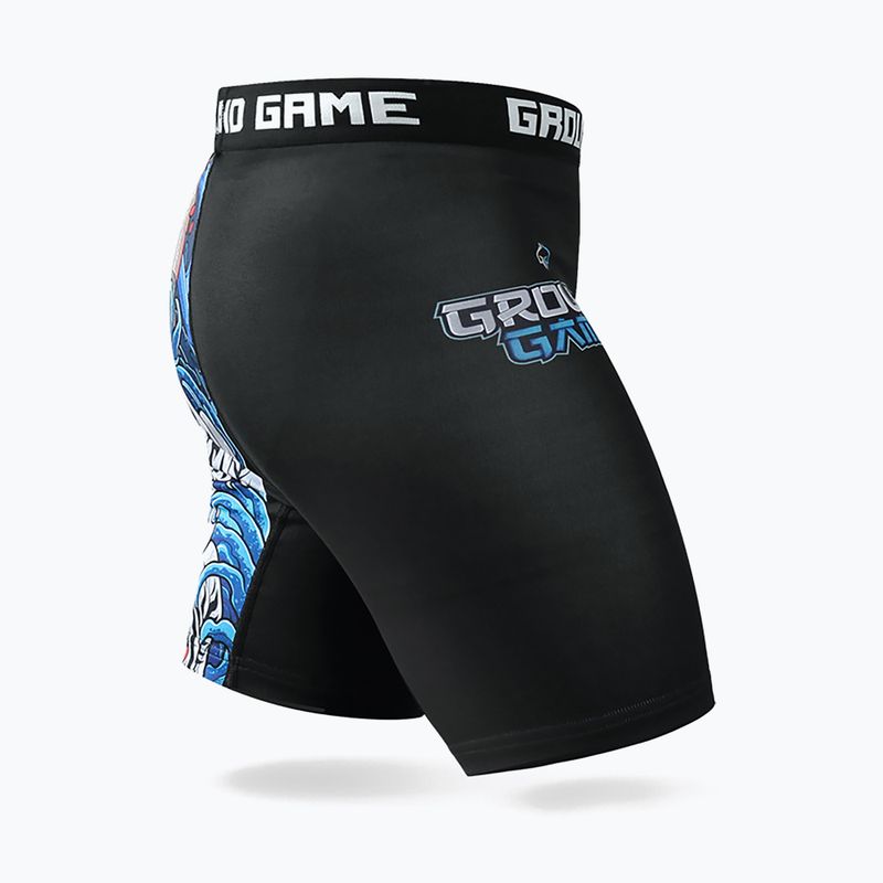 Ground Game Vale Tudo Yokai 3.0 pánske tréningové šortky black/multicolour 4