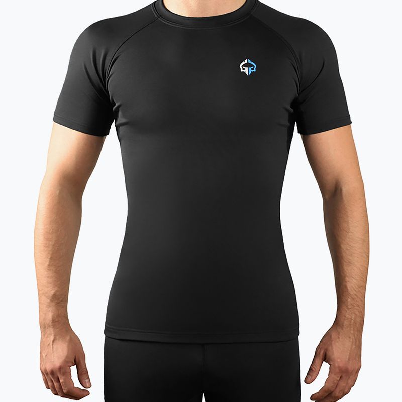 Pánsky rashguard Ground Game Essential black 22RASHESLOGOSS
