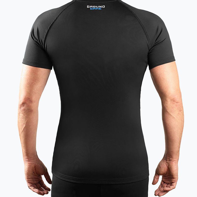 Pánsky rashguard Ground Game Essential black 22RASHESLOGOSS 3