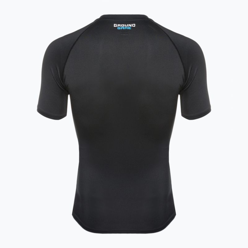 Pánsky rashguard Ground Game Essential black 22RASHESLOGOSS 5
