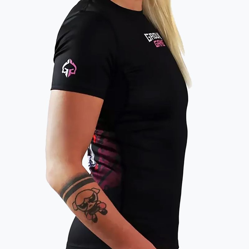Dámsky chránič Ground Game Tsuru Warrior multicolour Rashguard 4