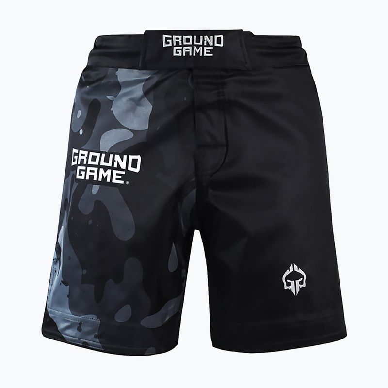 Pánske šortky Ground Game MMA Moro 4.0 black 22SHORMMAMORO4GRY