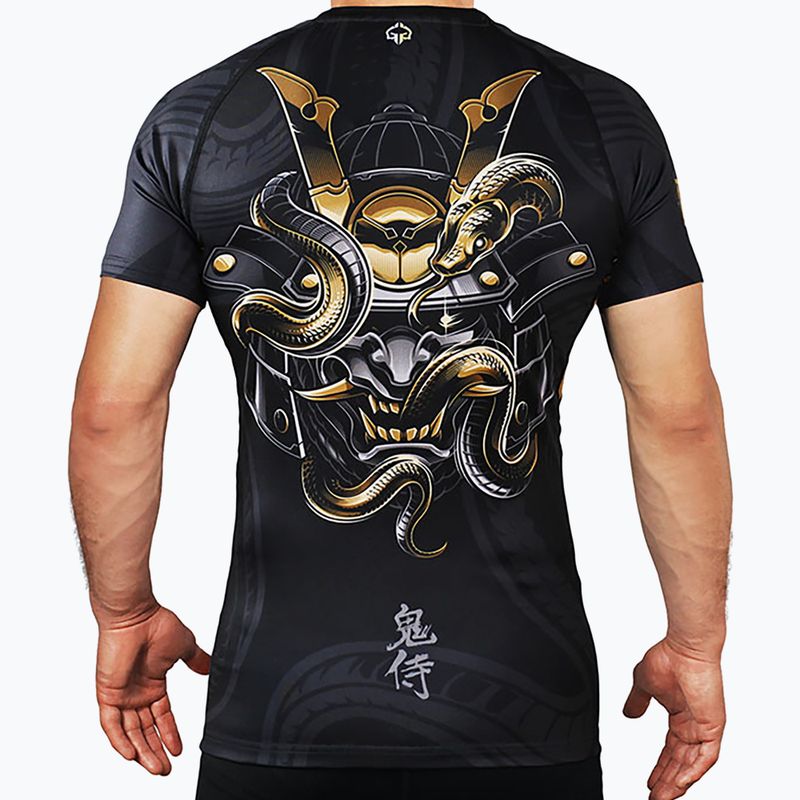 Ground Game Oni Samurai pánsky rashguard black 22RASHSSSAM3 3