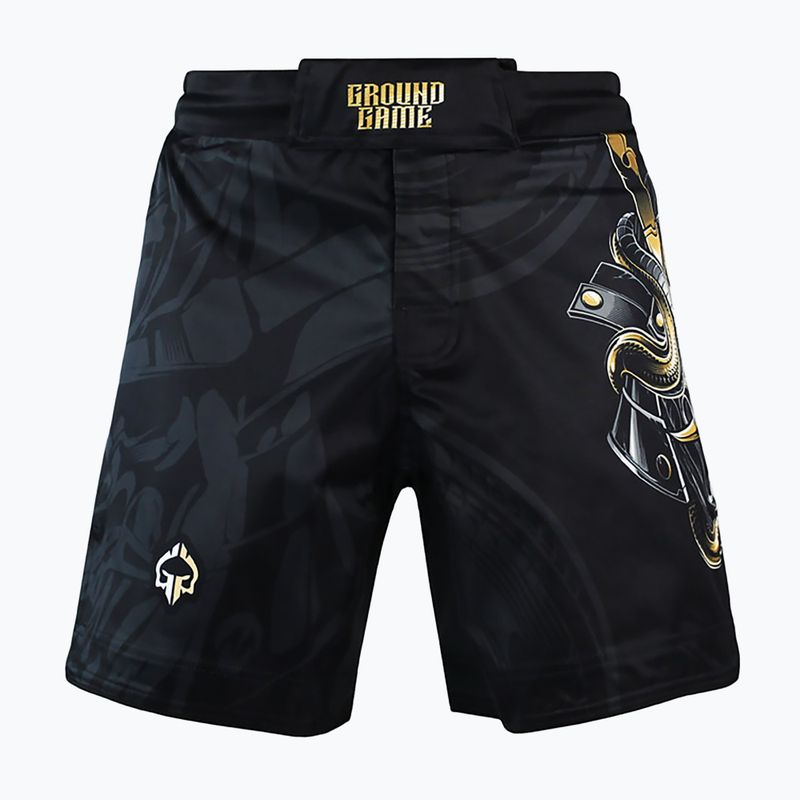 Pánske šortky Ground Game MMA Oni Samurai black 22SHORMMASAM3