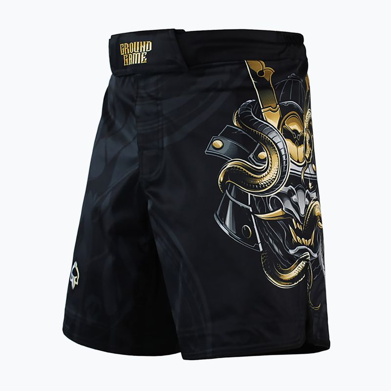 Pánske šortky Ground Game MMA Oni Samurai black 22SHORMMASAM3 2