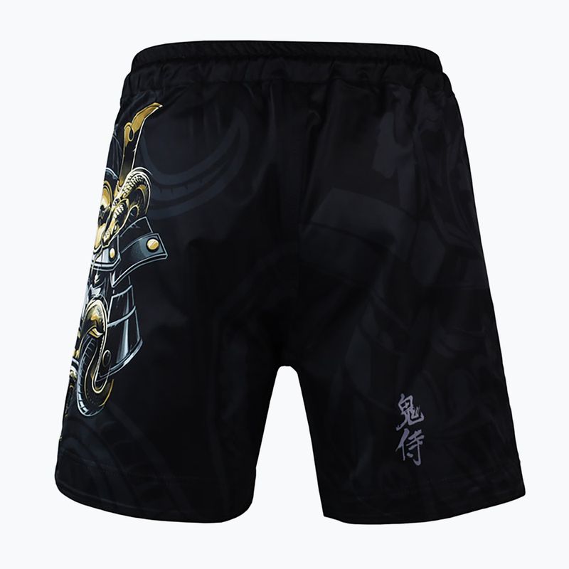 Pánske šortky Ground Game MMA Oni Samurai black 22SHORMMASAM3 4