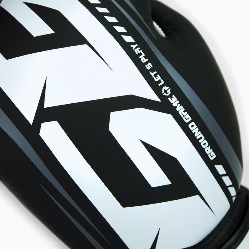 Boxerské rukavice Ground Game Big Typo čierne 7