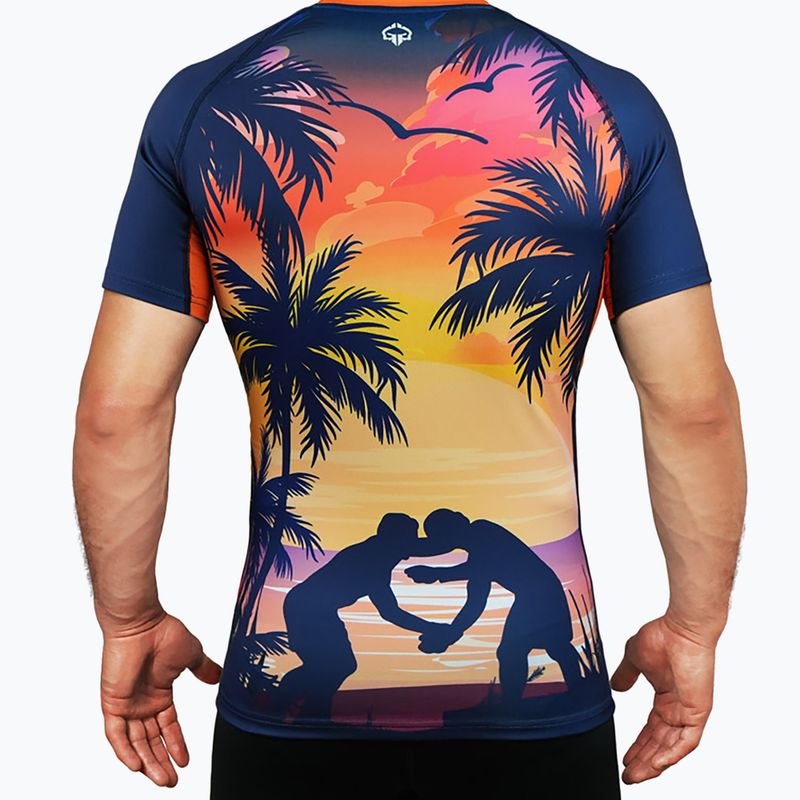 Pánske tričko Ground Game Rashguard Hang Loose multicolour 2