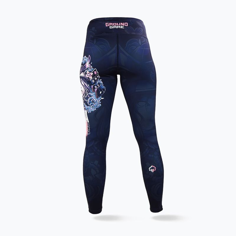 Dámske tréningové legíny Ground Game Asami multicolor 2