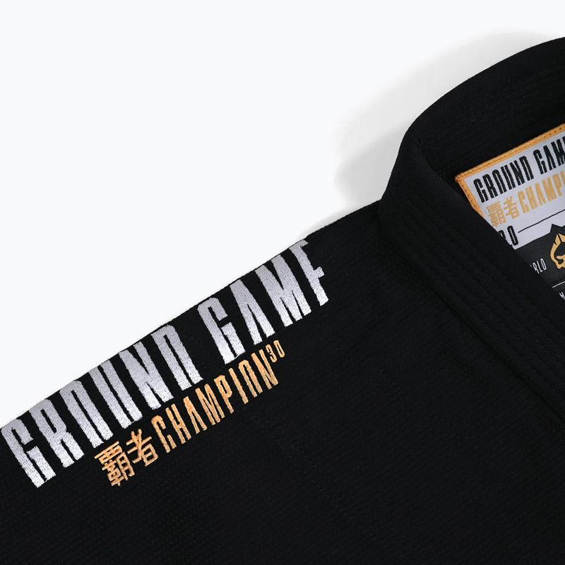 Kimono GI pre brazílske juu-jitsu Ground Game Champion 3.0 black 18