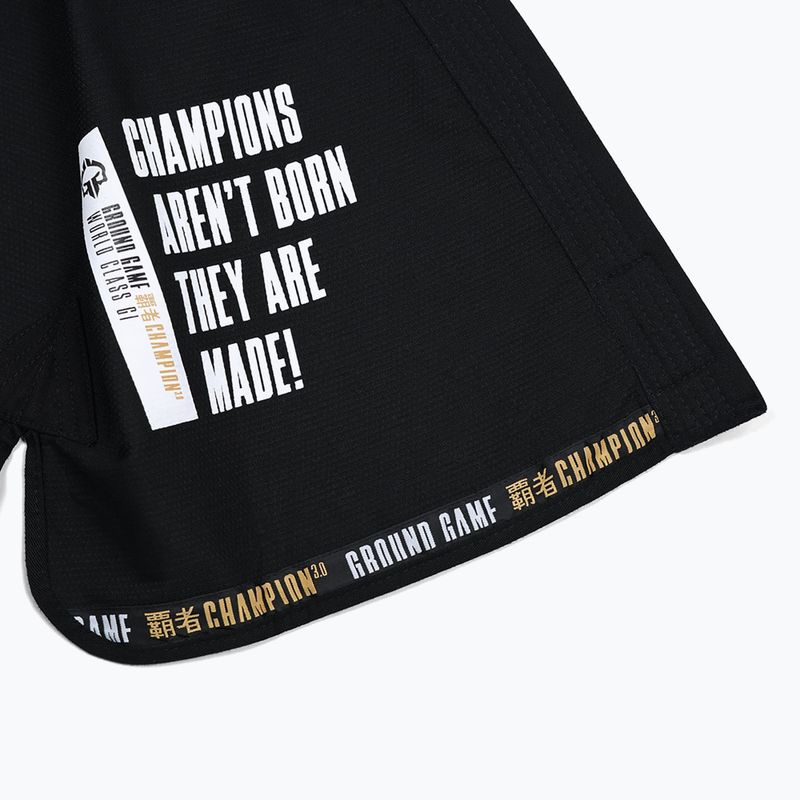 Kimono GI pre brazílske juu-jitsu Ground Game Champion 3.0 black 19