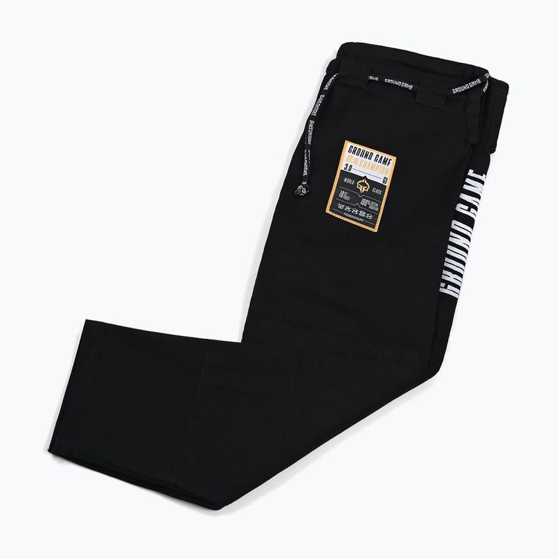 Kimono GI pre brazílske juu-jitsu Ground Game Champion 3.0 black 21