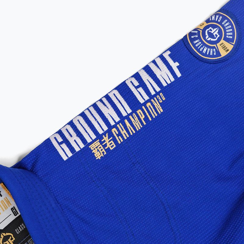 Kimono GI pre brazílske juu-jitsu Ground Game Champion 3.0 blue 15