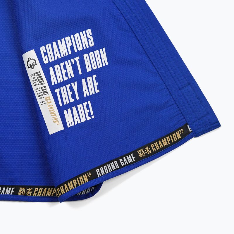Kimono GI pre brazílske juu-jitsu Ground Game Champion 3.0 blue 16