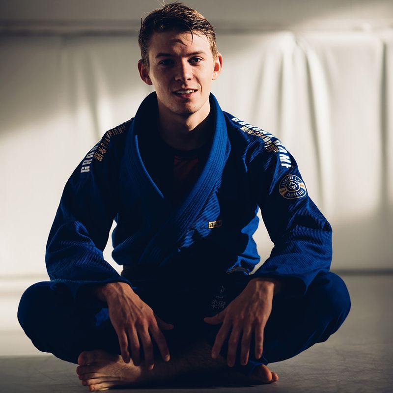 Kimono GI pre brazílske juu-jitsu Ground Game Champion 3.0 blue 19