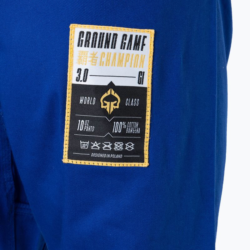 Kimono GI pre brazílske juu-jitsu Ground Game Champion 3.0 blue 8