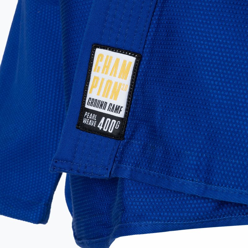 Kimono GI pre brazílske juu-jitsu Ground Game Champion 3.0 blue 10