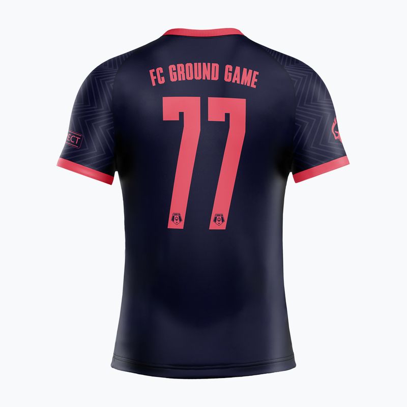 Rashguard Ground Game FC Armbar navy blue 2