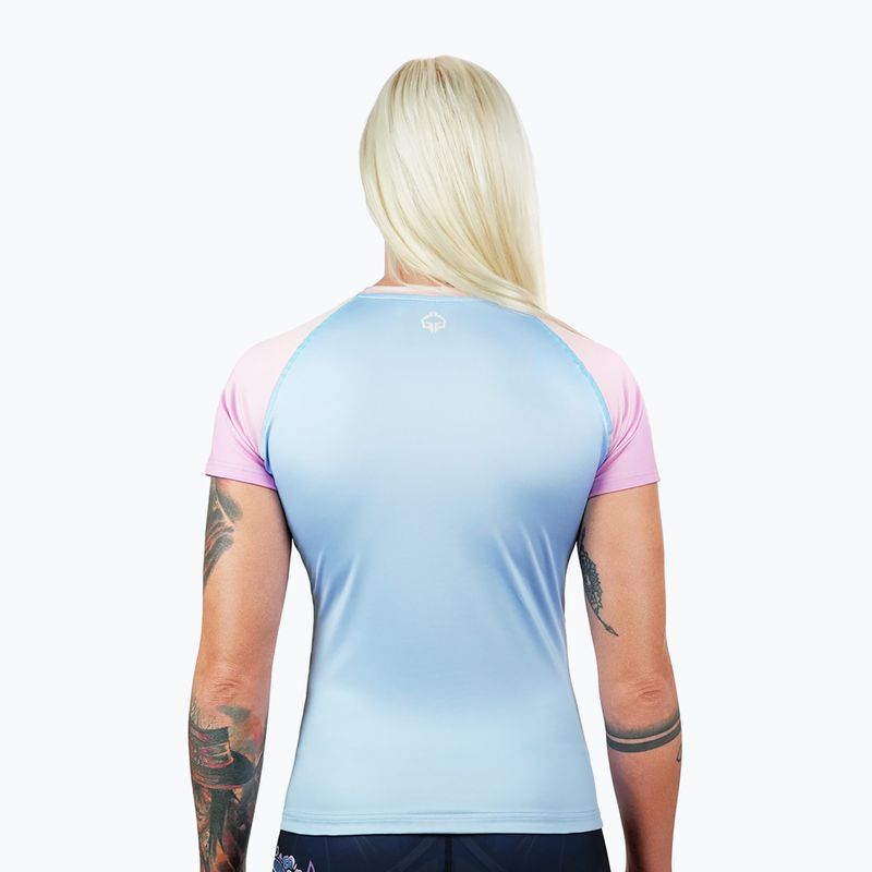 Dámsky športový chránič Ground Game Rashguard light blue 2
