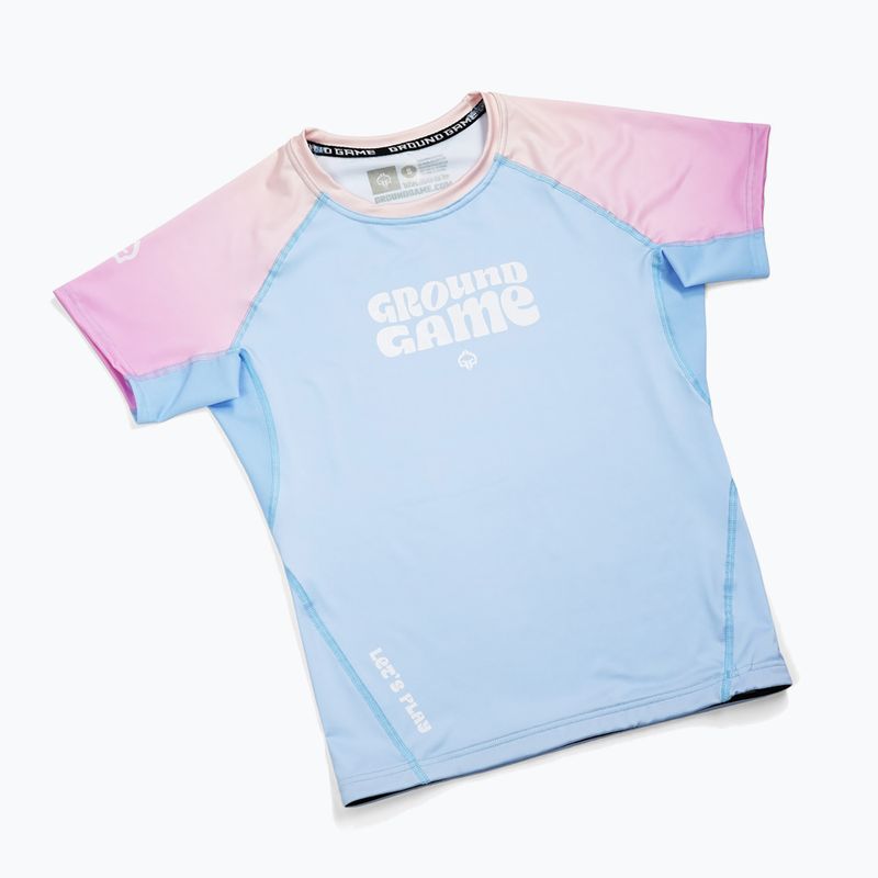 Dámsky športový chránič Ground Game Rashguard light blue 6