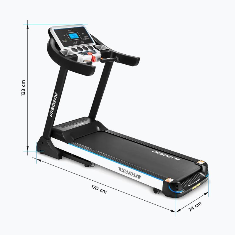 Elektrický bežecký pás Urbogym V66S 594968577 6