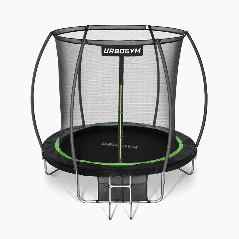 Urbogym Infinity 252 cm čierna 8FT záhradná trampolína 2