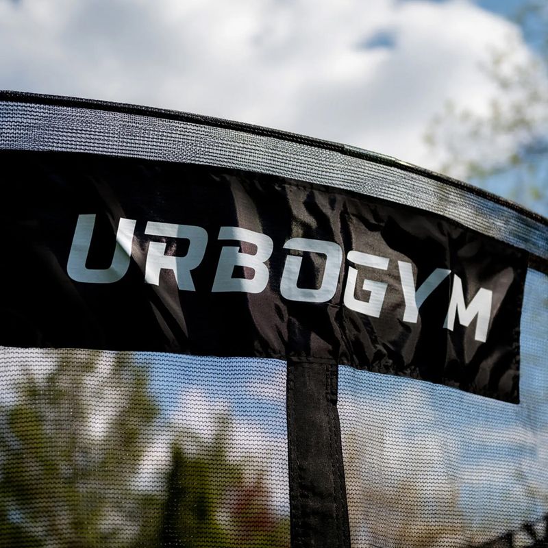Urbogym Infinity 252 cm čierna 8FT záhradná trampolína 13