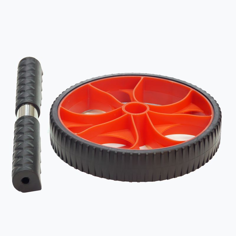 Dvojité tréningové koleso Bauer Fitness oranžové ACF-118 3