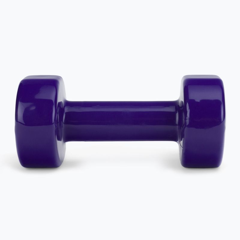 Bauer Fitness 4kg vinylová činka červená AC-1405 4