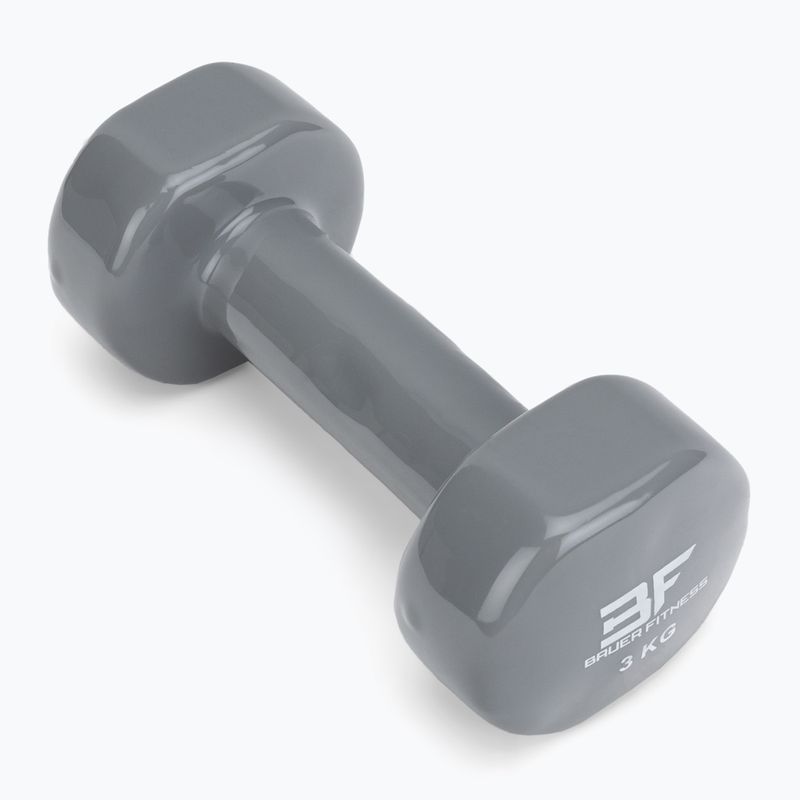 Vinylová činka Bauer Fitness 3 kg zelená AC-1404 2