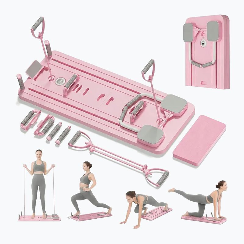 Reformer na pilates Extralink 9w1 pink