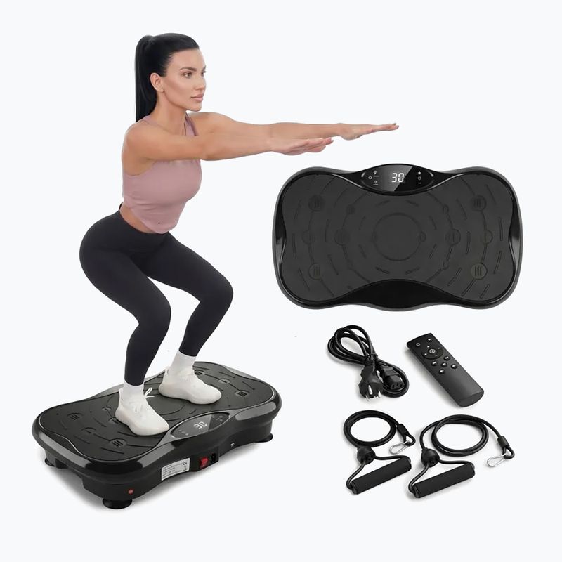 Vibračná platforma Extralink Moonwalk Spin Move black 4