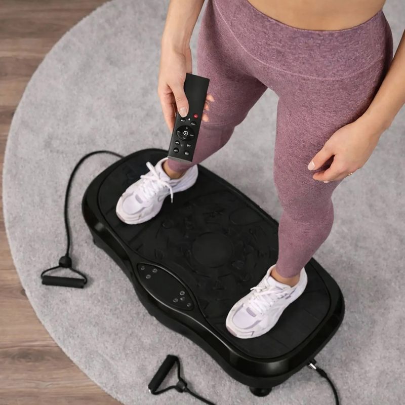 Vibračná platforma Extralink Moonwalk Spin Move black 8
