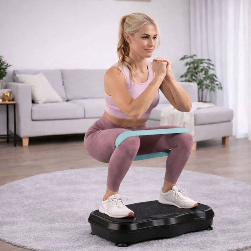 Vibračná platforma Extralink Moonwalk Spin Move black 9