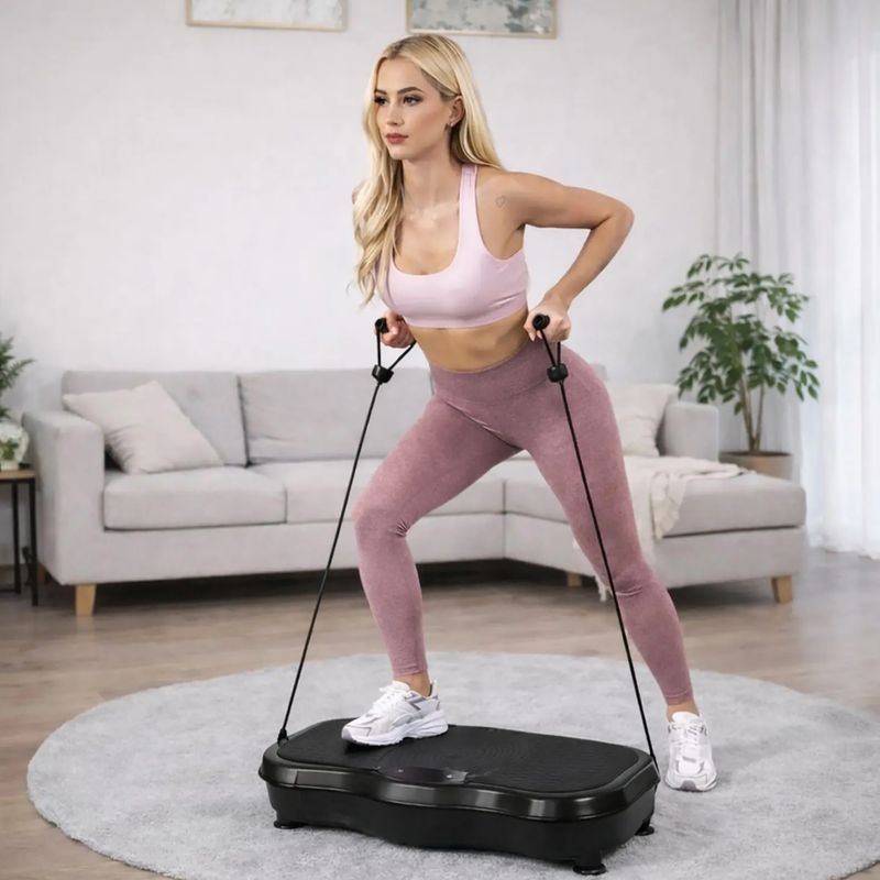 Vibračná platforma Extralink Moonwalk Spin Move black 10
