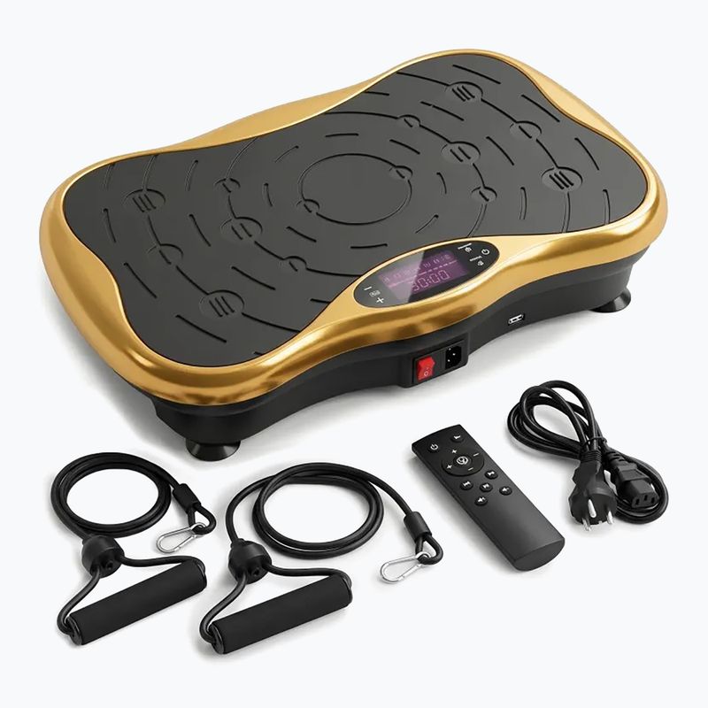 Vibračná platforma Extralink Moonwalk Spin Move black/gold 5