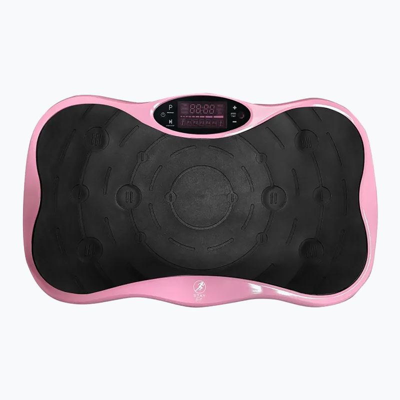Vibračná platforma Extralink Moonwalk Spin Move black/pink 2