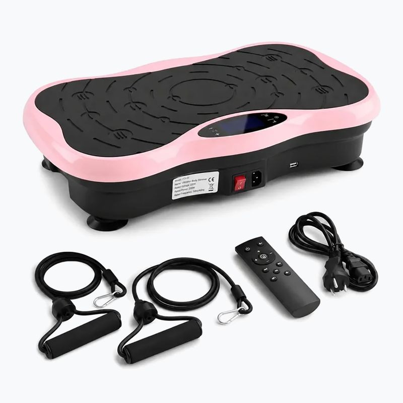 Vibračná platforma Extralink Moonwalk Spin Move black/pink 5