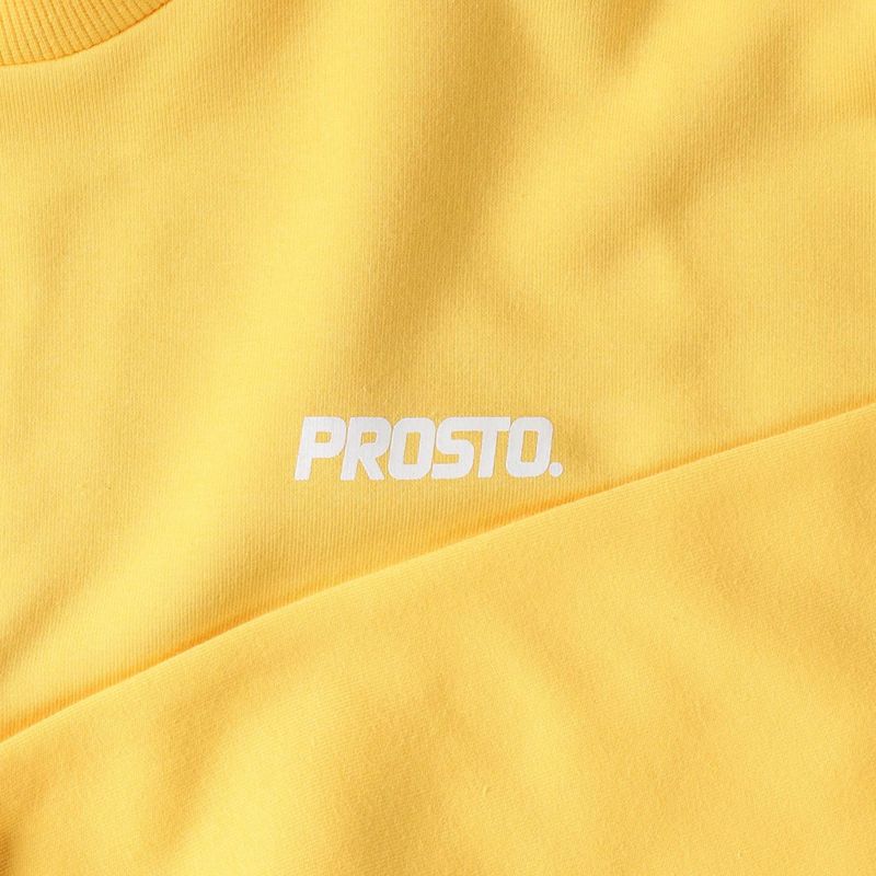 Pánska mikina PROSTO Crewneck Redner yellow 3