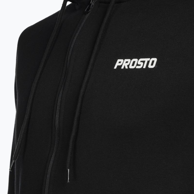 Pánska mikina PROSTO Rendot Zip Hoodie black 6