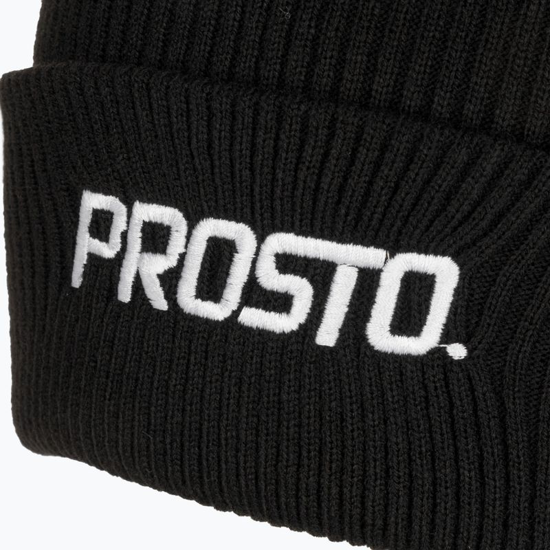 PROSTO Zimná čiapka Starter čierna 4