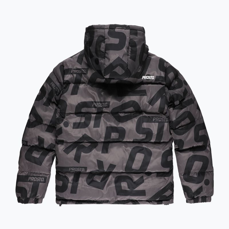 PROSTO pánska zimná bunda Winter Adament black 2