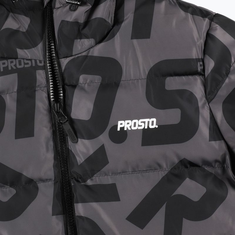 PROSTO pánska zimná bunda Winter Adament black 4