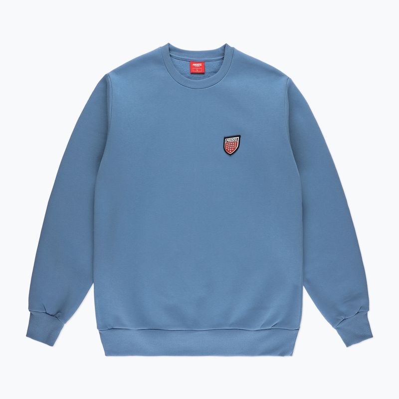 Pánska mikina PROSTO Crewneck Base blue 4